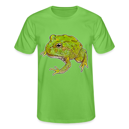 Männer Fruit of the Loom T-Shirt Ceratophrys cranwelli Peppermint Blue - Hellgrün
