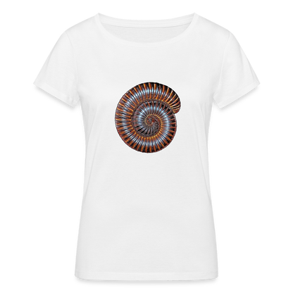 Frauen Stanley & Stella Bio-T-Shirt Archispirostreptus gigas - weiß