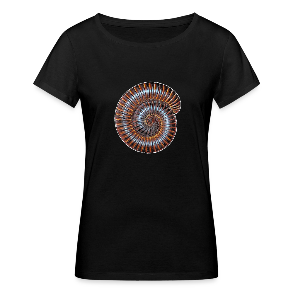 Frauen Stanley & Stella Bio-T-Shirt Archispirostreptus gigas - Schwarz