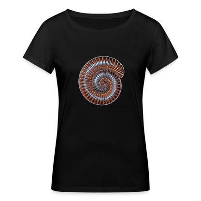 Frauen Stanley & Stella Bio-T-Shirt Archispirostreptus gigas - Schwarz