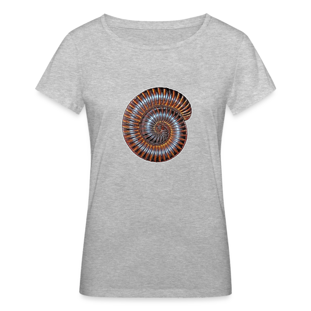 Frauen Stanley & Stella Bio-T-Shirt Archispirostreptus gigas - Grau meliert