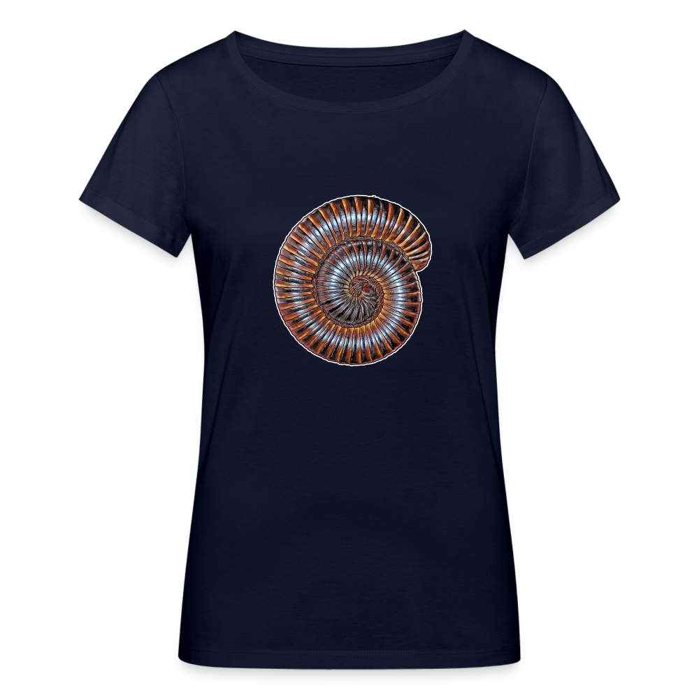 Frauen Stanley & Stella Bio-T-Shirt Archispirostreptus gigas - Navy