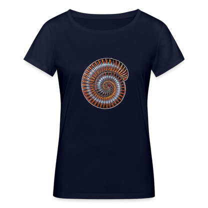 Frauen Stanley & Stella Bio-T-Shirt Archispirostreptus gigas - Navy