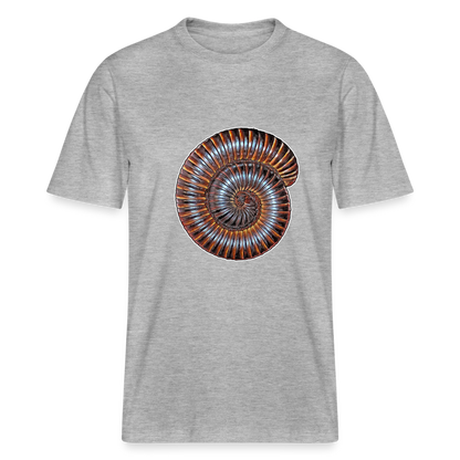 Unisex Stanley & Stella Bio-T-Shirt Archispirostreptus gigas - Grau meliert