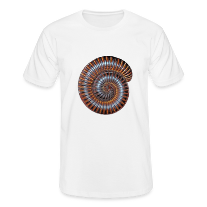 Männer Fruit of the Loom T-Shirt Archispirostreptus gigas - weiß