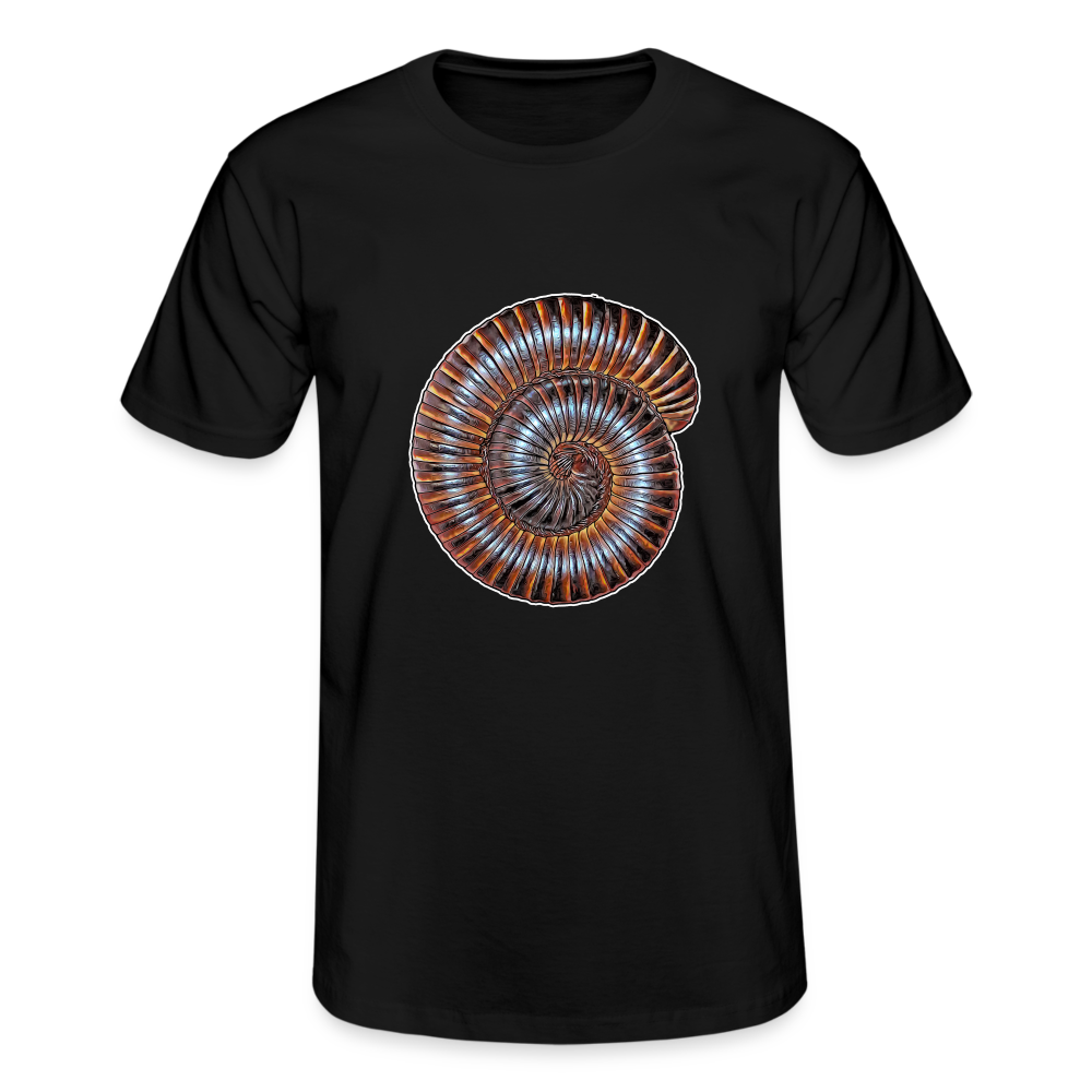Männer Fruit of the Loom T-Shirt Archispirostreptus gigas - Schwarz