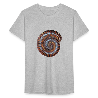 Männer Fruit of the Loom T-Shirt Archispirostreptus gigas - Grau meliert