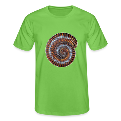 Männer Fruit of the Loom T-Shirt Archispirostreptus gigas - Hellgrün