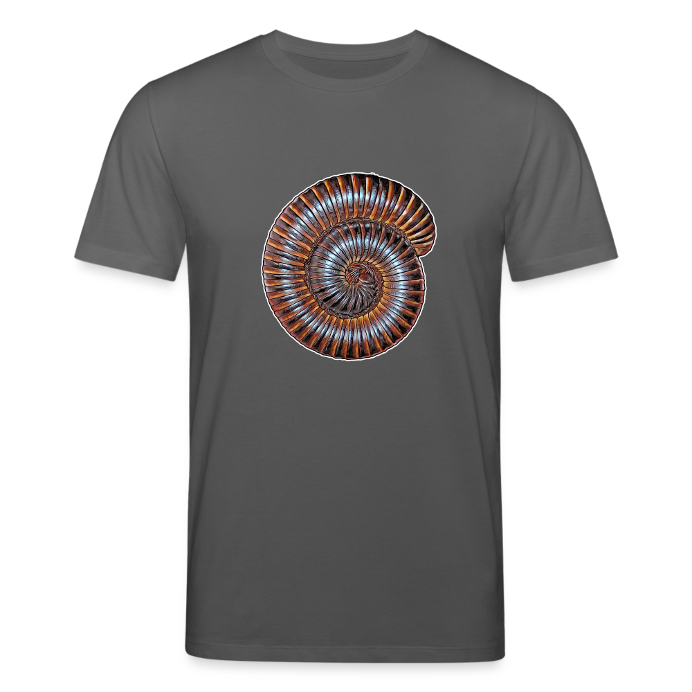 Männer Stanley & Stella Bio-T-Shirt Archispirostreptus gigas - Anthrazit