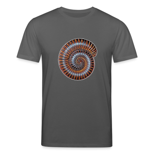 Männer Stanley & Stella Bio-T-Shirt Archispirostreptus gigas - Anthrazit