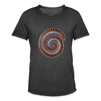 Männer Vintage T-Shirt Archispirostreptus gigas - Vintage Schwarz