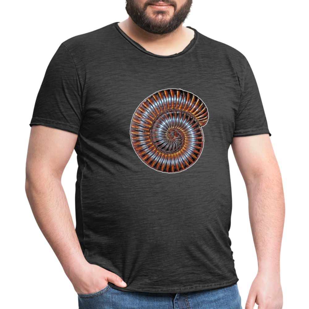 Männer Vintage T-Shirt Archispirostreptus gigas - Vintage Schwarz