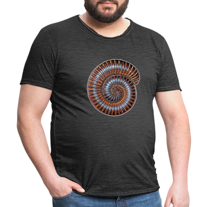 Männer Vintage T-Shirt Archispirostreptus gigas - Vintage Schwarz