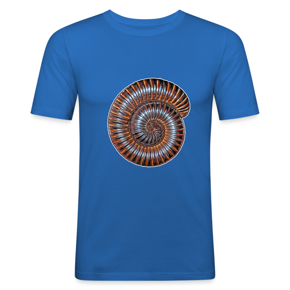 Männer Slim Fit T-Shirt Archispirostreptus gigas - Königsblau