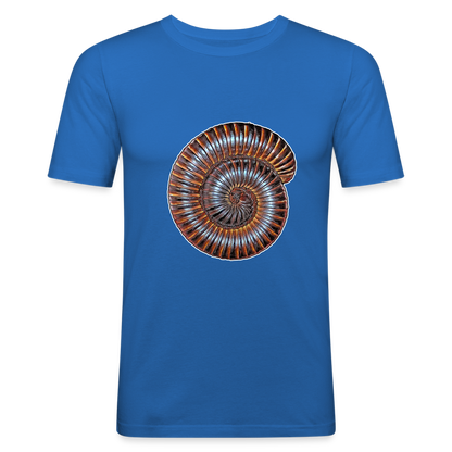 Männer Slim Fit T-Shirt Archispirostreptus gigas - Königsblau