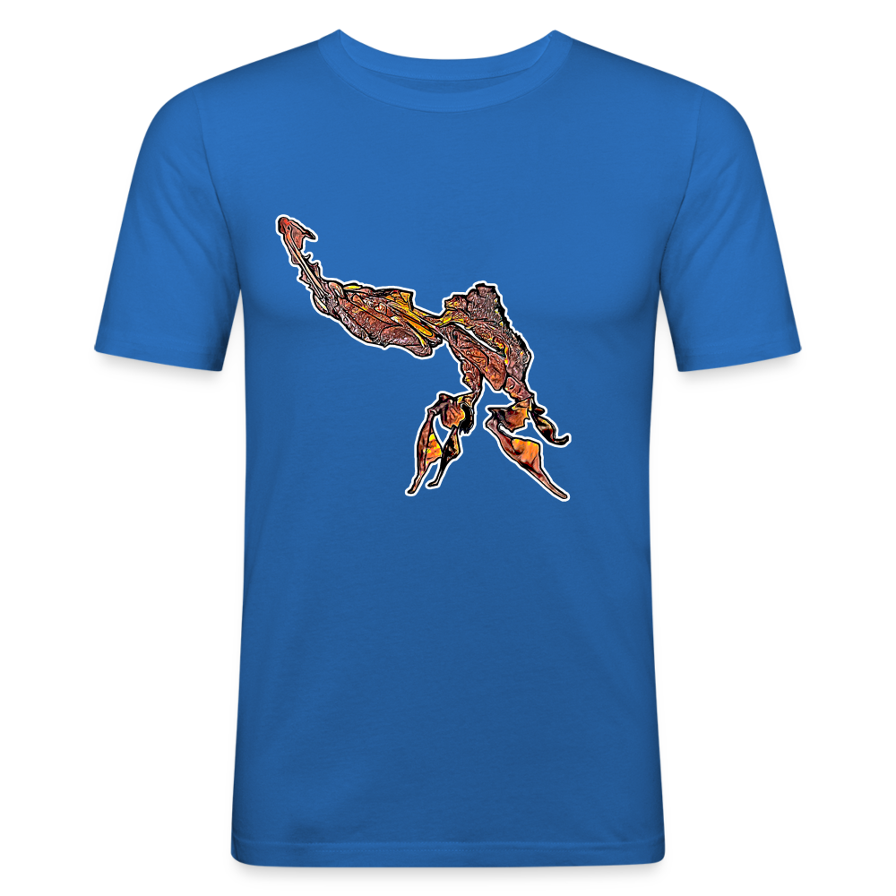 Männer Slim Fit T-Shirt Phyllocrania paradoxa male - Königsblau
