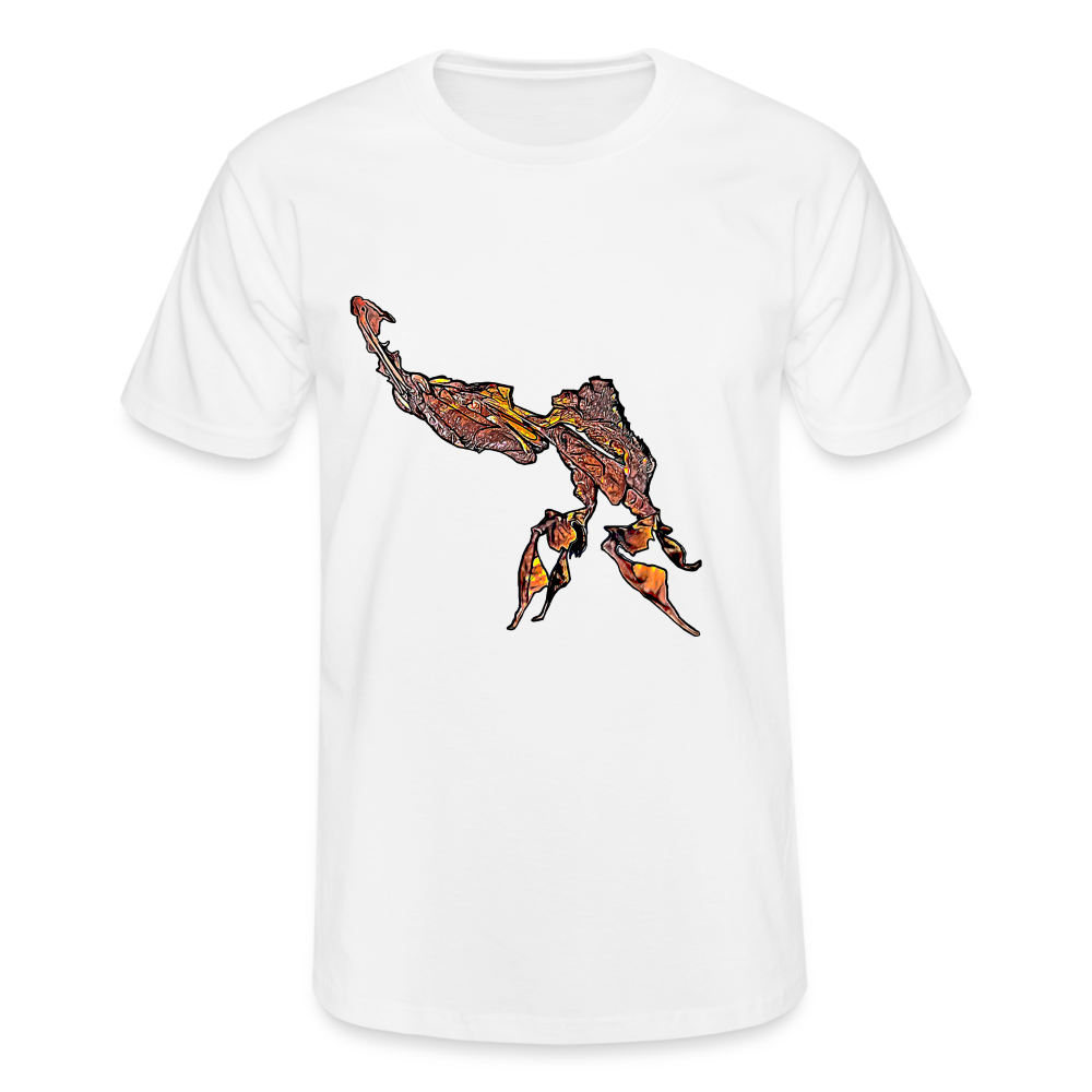 Männer Fruit of the Loom T-Shirt Phyllocrania paradoxa - weiß