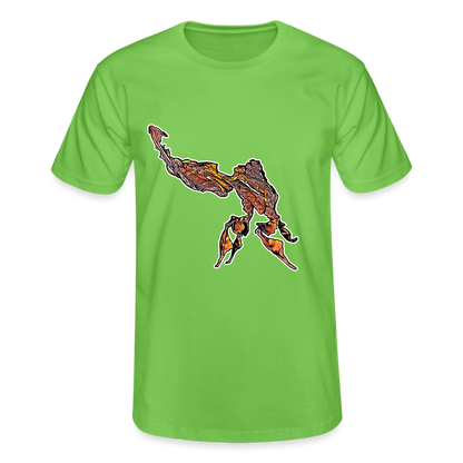 Männer Fruit of the Loom T-Shirt Phyllocrania paradoxa - Hellgrün