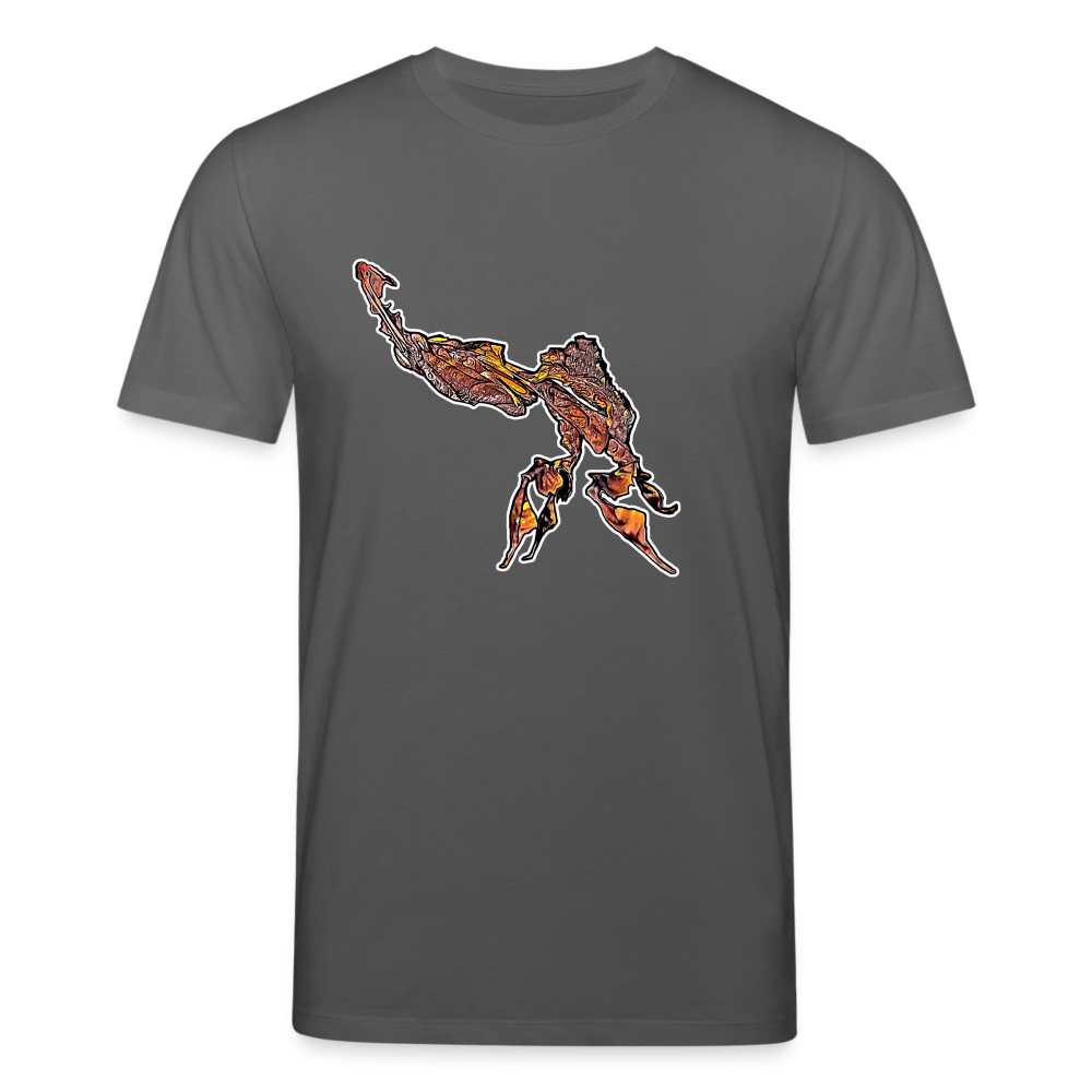 Männer Stanley & Stella Bio-T-Shirt Phyllocrania paradoxa male - Anthrazit