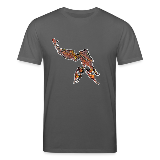 Männer Stanley & Stella Bio-T-Shirt Phyllocrania paradoxa male - Anthrazit