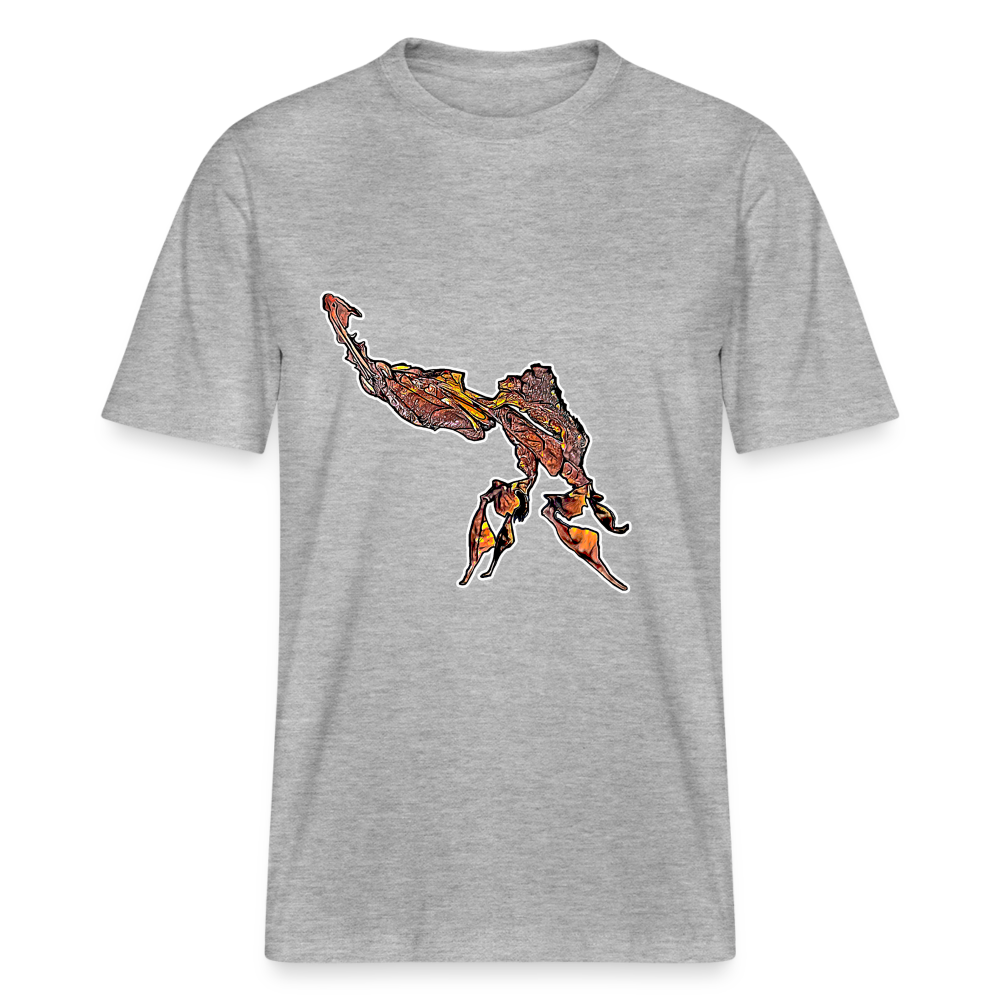 Unisex Stanley & Stella Bio-T-Shirt Phyllocrania paradoxa male - Grau meliert