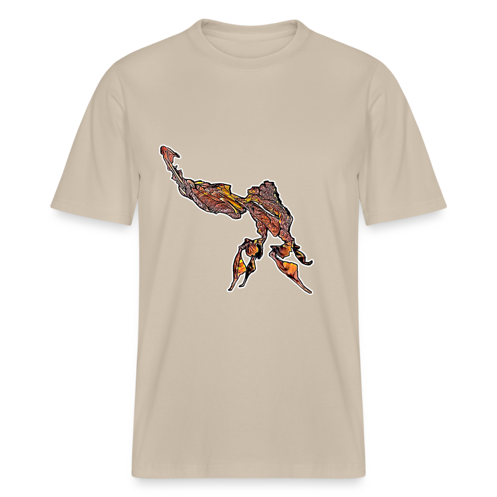 Unisex Stanley & Stella Bio-T-Shirt Phyllocrania paradoxa male - Beige