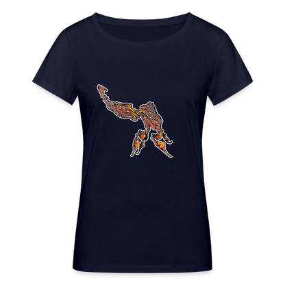 Frauen Stanley & Stella Bio-T-Shirt Phyllocrania paradoxa male - Navy