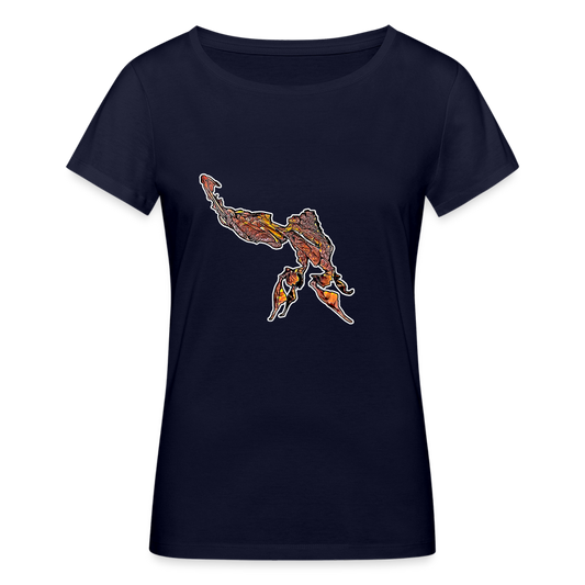 Frauen Stanley & Stella Bio-T-Shirt Phyllocrania paradoxa male - Navy