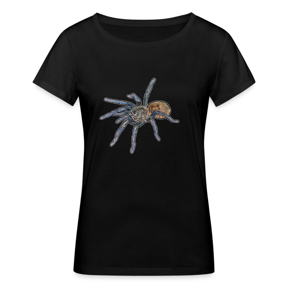 Frauen Stanley & Stella Bio-T-Shirt Chromatopelma cyaneopubescens - Schwarz