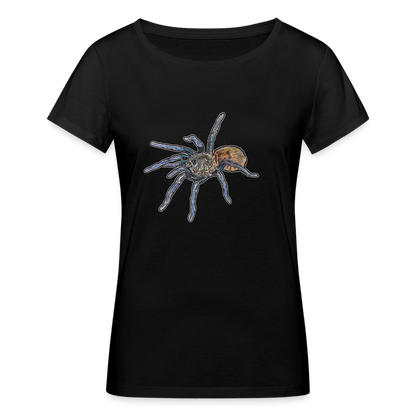 Frauen Stanley & Stella Bio-T-Shirt Chromatopelma cyaneopubescens - Schwarz