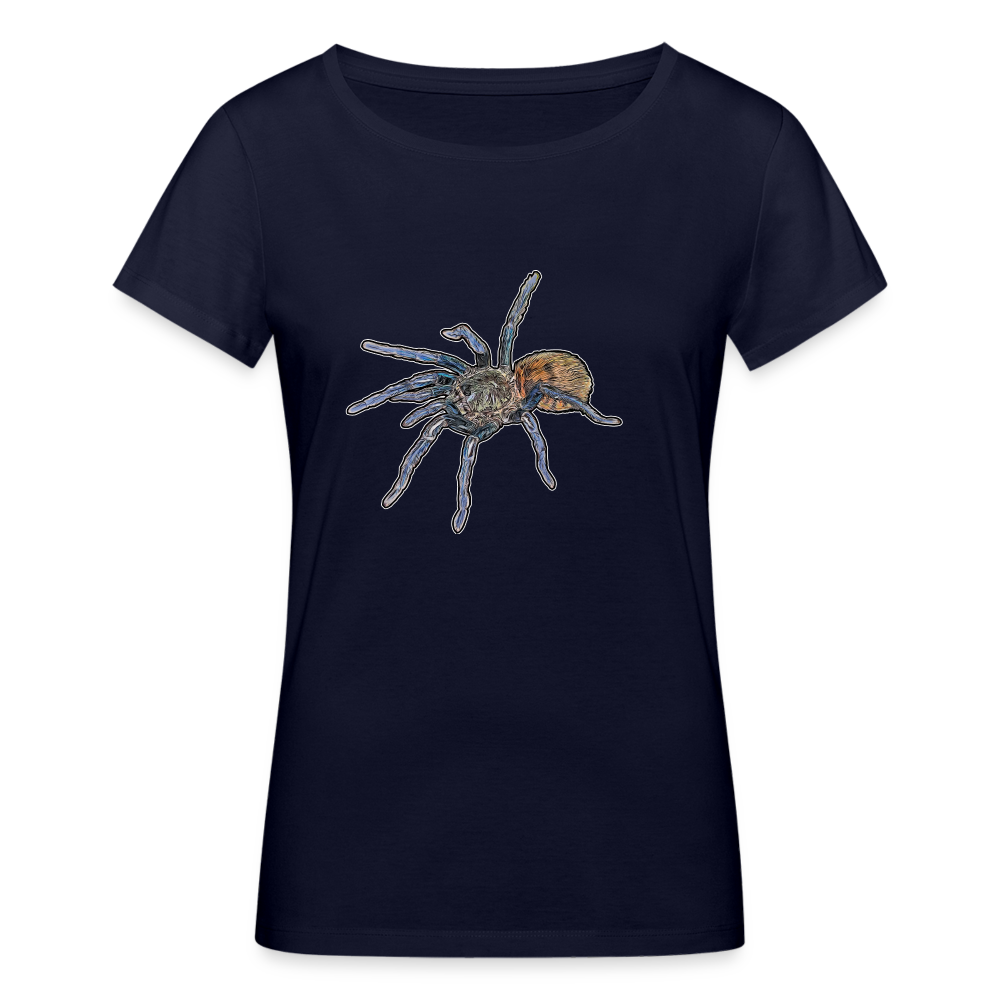 Frauen Stanley & Stella Bio-T-Shirt Chromatopelma cyaneopubescens - Navy