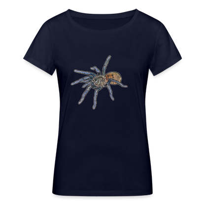Frauen Stanley & Stella Bio-T-Shirt Chromatopelma cyaneopubescens - Navy
