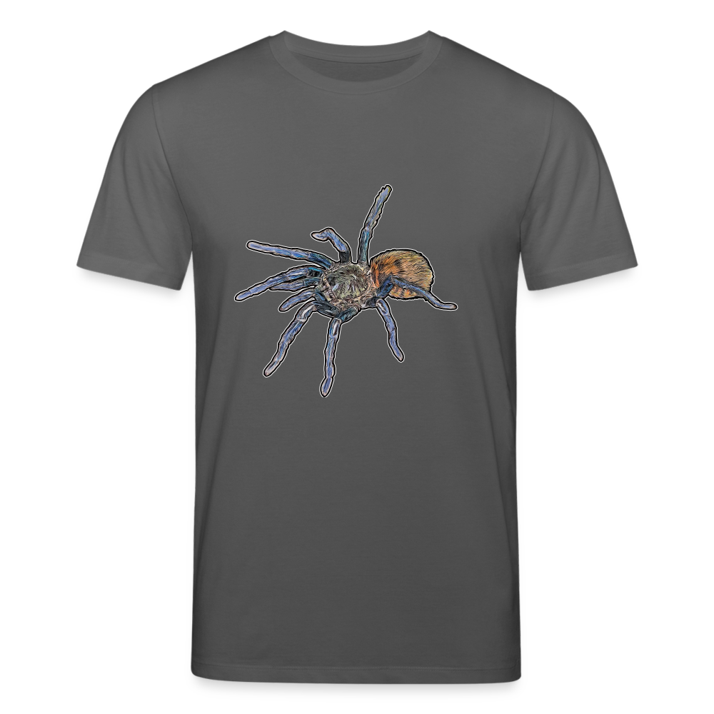 Männer Stanley & Stella Bio-T-Shirt Chromatopelma cyaneopubescens - Anthrazit