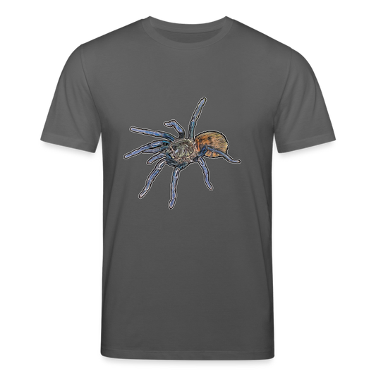 Männer Stanley & Stella Bio-T-Shirt Chromatopelma cyaneopubescens - Anthrazit