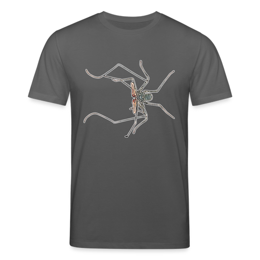 Männer Stanley & Stella Bio-T-Shirt Euphrynichus bacillifer - Anthrazit