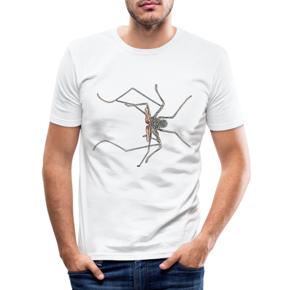 Männer Slim Fit T-Shirt Euphrynichus bacillifer - weiß