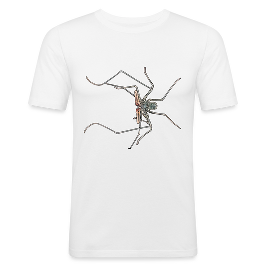 Männer Slim Fit T-Shirt Euphrynichus bacillifer - weiß