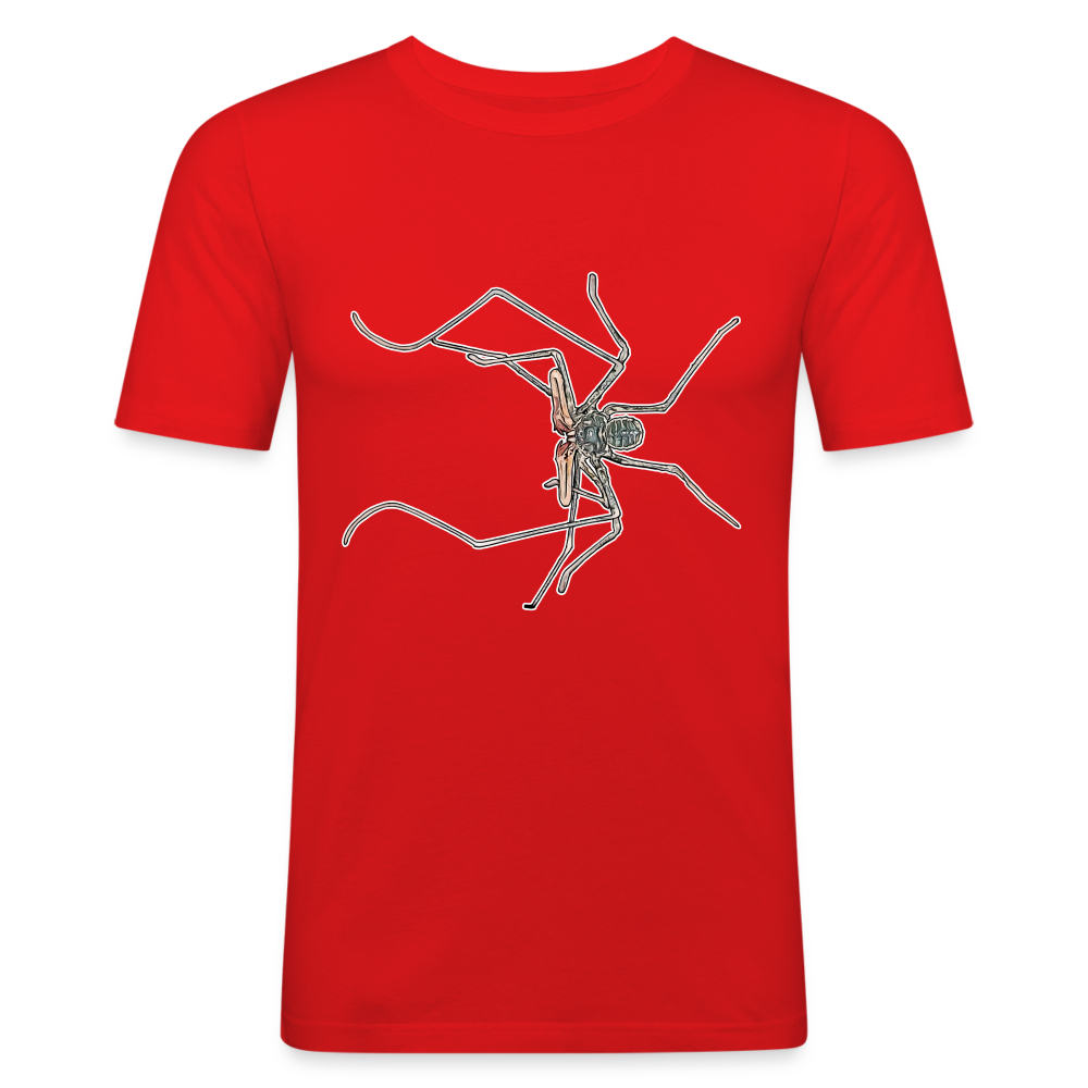 Männer Slim Fit T-Shirt Euphrynichus bacillifer - Rot
