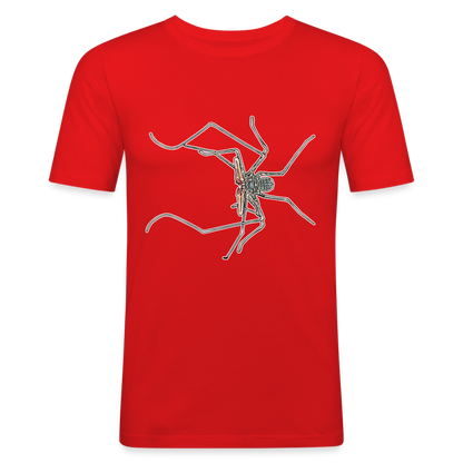 Männer Slim Fit T-Shirt Euphrynichus bacillifer - Rot