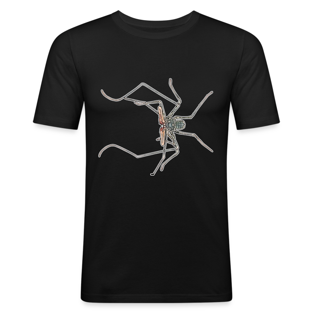 Männer Slim Fit T-Shirt Euphrynichus bacillifer - Schwarz