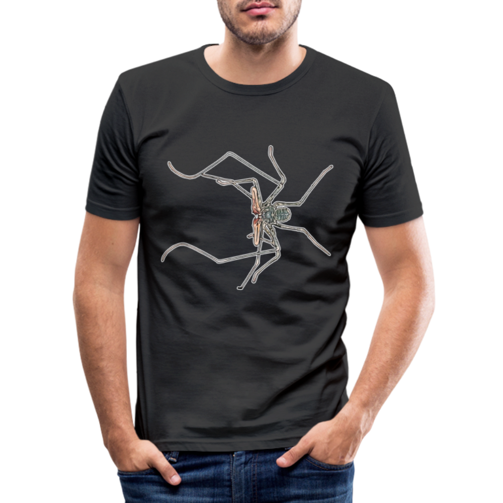 Männer Slim Fit T-Shirt Euphrynichus bacillifer - Schwarz