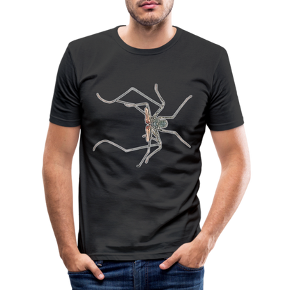 Männer Slim Fit T-Shirt Euphrynichus bacillifer - Schwarz