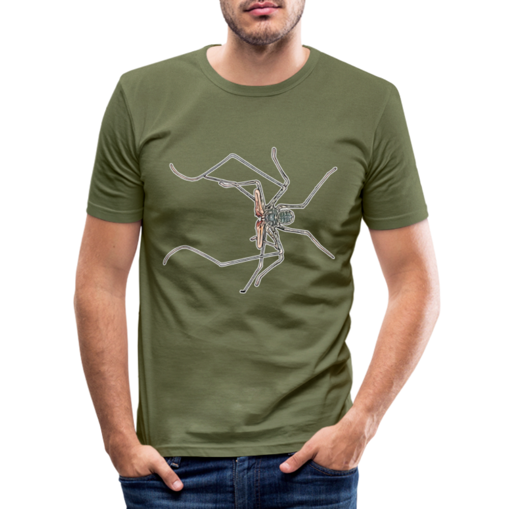 Männer Slim Fit T-Shirt Euphrynichus bacillifer - khaki Grün