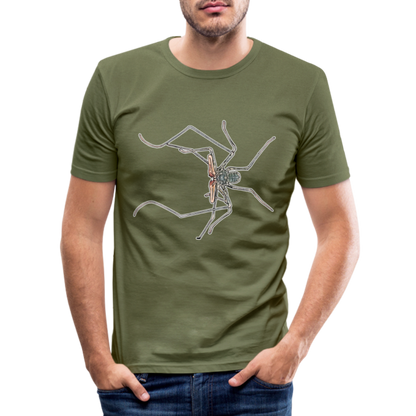 Männer Slim Fit T-Shirt Euphrynichus bacillifer - khaki Grün