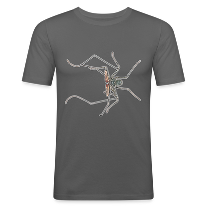 Männer Slim Fit T-Shirt Euphrynichus bacillifer - Graphite