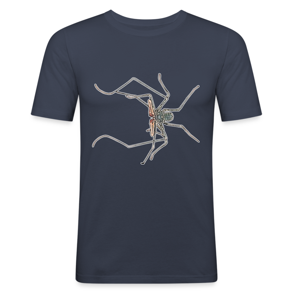 Männer Slim Fit T-Shirt Euphrynichus bacillifer - Navy