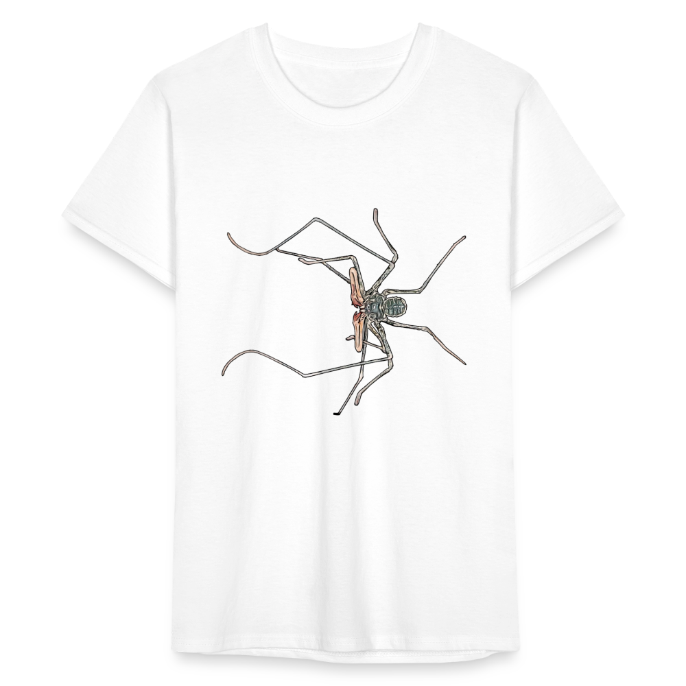 Männer Fruit of the Loom T-Shirt Euphrynichus bacillifer - weiß