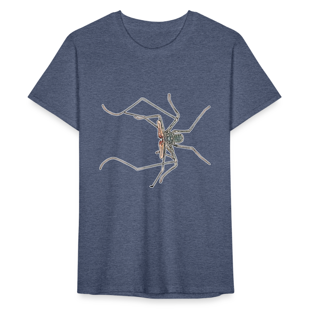 Männer Fruit of the Loom T-Shirt Euphrynichus bacillifer - Navy meliert
