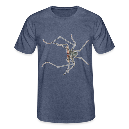 Männer Fruit of the Loom T-Shirt Euphrynichus bacillifer - Navy meliert
