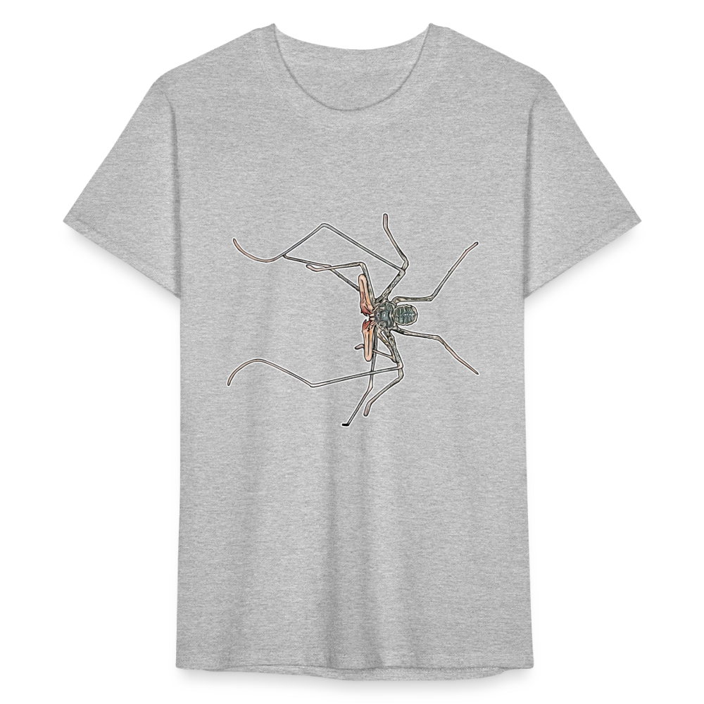 Männer Fruit of the Loom T-Shirt Euphrynichus bacillifer - Grau meliert